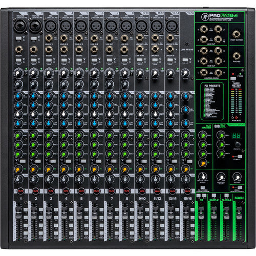 Mackie Mixers Mackie 16 Channel 4-bus Professional Effects Mixer with USB ProFX16v3 Buy on Feesheh