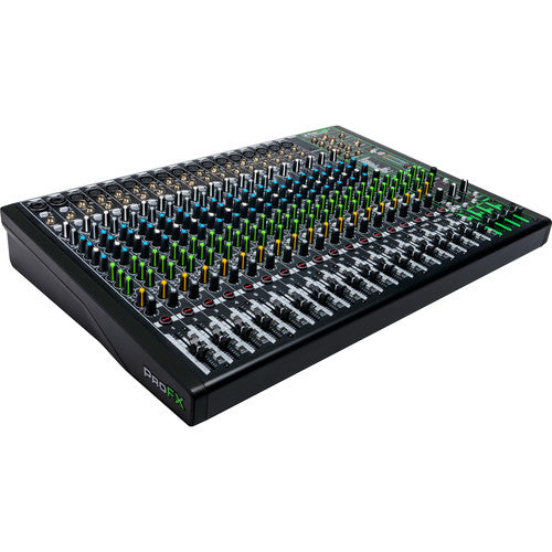 Mackie Mixers Mackie 22 Channel 4-bus Professional Effects Mixer with USB ProFX22v3 Buy on Feesheh