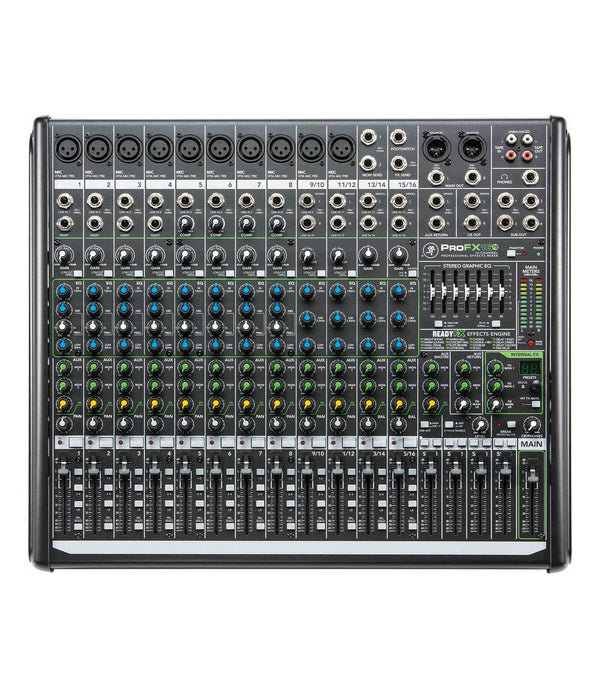 Mackie ProFX16v2 16-Channel 4-Bus Effects Mixer With USB