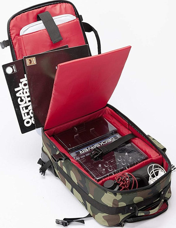 Magma Magma Digi Carry-On Trolley Fits DJ Mixers and Controller, Camo-Green/Red 4041212478863 Buy on Feesheh