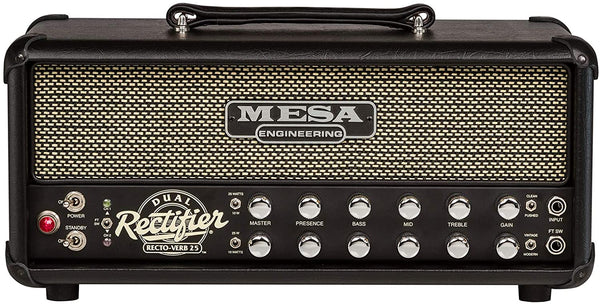 Mesaboogie Guitar Amplifiers Mesaboogie Recto-Verb 25 Head 2.RV25X.230R.BK Buy on Feesheh