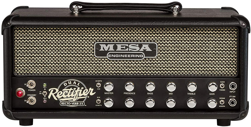 Mesaboogie Guitar Amplifiers Mesaboogie Recto-Verb 25 Head 2.RV25X.230R.BK Buy on Feesheh