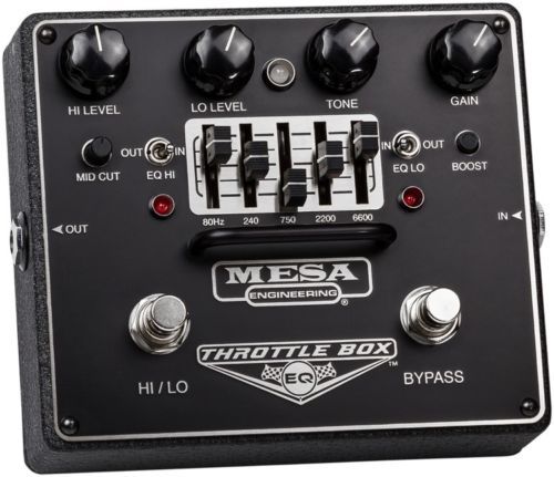 Mesaboogie Guitar Pedals & Effects Mesaboogie Throttle Box Distortion Pedal With 5-Band Graphic EQ FP.TEQ Buy on Feesheh