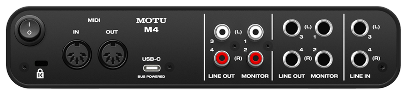 Motu Audio Interface MOTU M4 - 4x4 USB-C Audio Interface MOTU M4 Buy on Feesheh