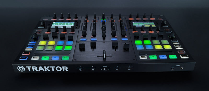 Native Instruments DJ Controllers & Interfaces Native Instruments TRAKTOR Kontrol S8 Mixer, Audio Interface and Decks NIS4 Buy on Feesheh