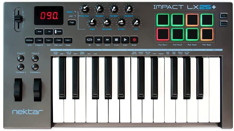 Nektar MIDI Keyboards Nektar Impact LX25+ 25-key Keyboard Controller 859383002329 Buy on Feesheh