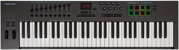 Nektar MIDI Keyboards Nektar Impact LX61+ 61-key Keyboard Controller 859383002312 Buy on Feesheh