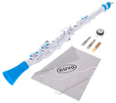 Nuvo Woodwind Instruments Nuvo ClarinÃ©o (White/Blue) N120CLBL Buy on Feesheh