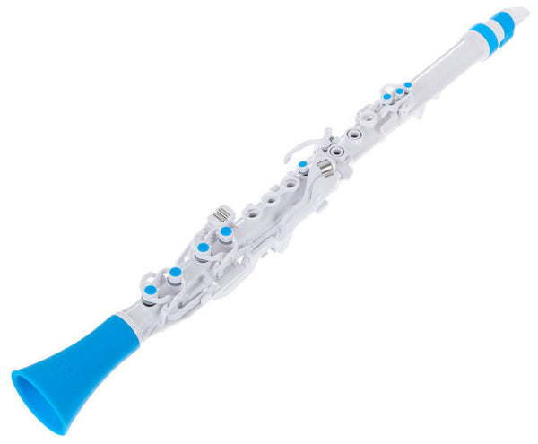 Nuvo Woodwind Instruments Nuvo ClarinÃ©o (White/Blue) N120CLBL Buy on Feesheh