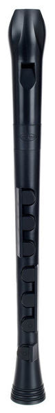 Nuvo Woodwind Instruments Nuvo Recorder+ Black/Black with Hard Case,  German Style N320RDBBK-G Buy on Feesheh
