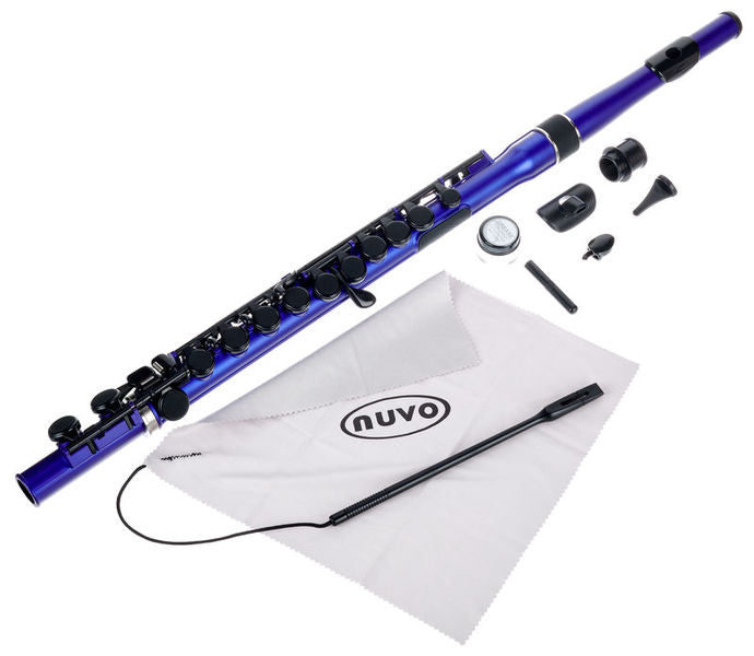 Nuvo Woodwind Instruments Nuvo Student Flute - Blue/Black N235SFBB Buy on Feesheh