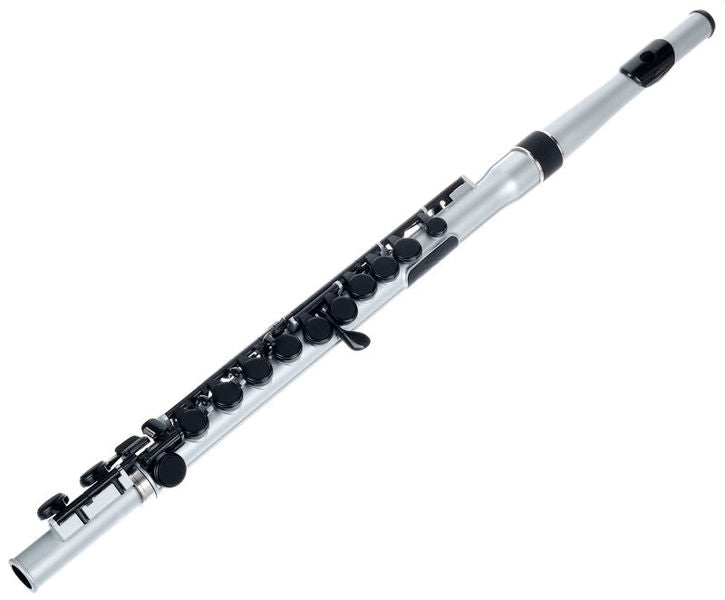 Nuvo Woodwind Instruments Silver/Black Nuvo Student Flute N235SFSB Buy on Feesheh
