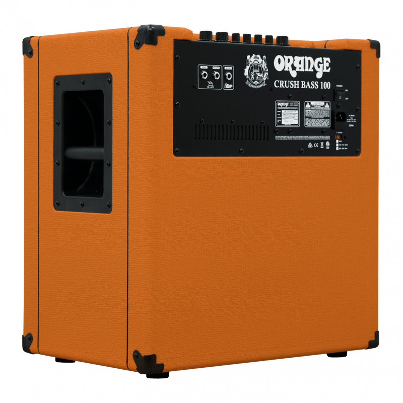 Orange Music Bass Guitar Amplifiers Orange Music Crush Bass 100 - 100 Watt Bass Combo Amplifier with Active EQ and Parametric Mid Control Crush Bass 100 Buy on Feesheh