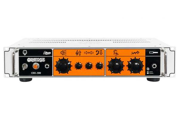 Orange Music Bass Guitar Amplifiers Orange Music OB1-500 - Solid state rack-mountable head with footswitchable gain OB1-500 Buy on Feesheh