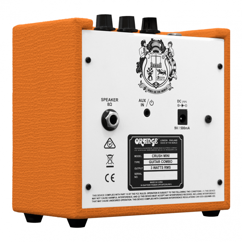 Orange Music Guitar Amplifiers Orange Music Crush Mini: 3-Watt Micro Amp Crush MINI Buy on Feesheh