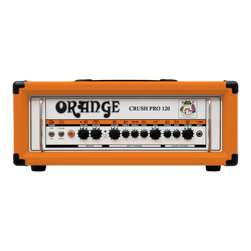 Orange Music Guitar Amplifiers Orange Music Crush Pro 120  Head - Twin channel Solid State CR120H Buy on Feesheh