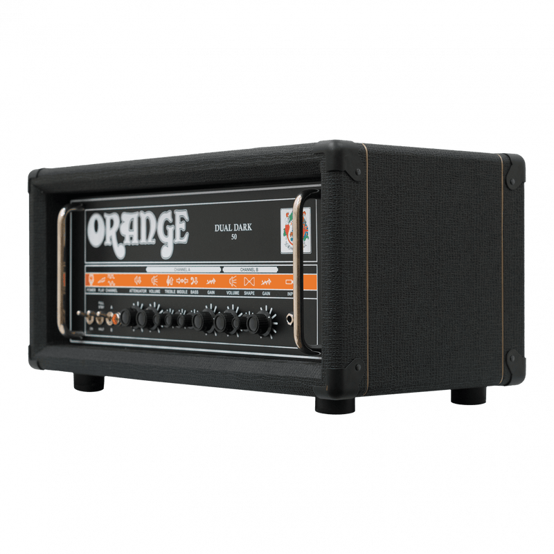 Orange Music Guitar Amplifiers Orange Music Dual Dark 50 - Twin channel valve head with FX loop & footswitchable attenuator DD-50-H-V2 Buy on Feesheh