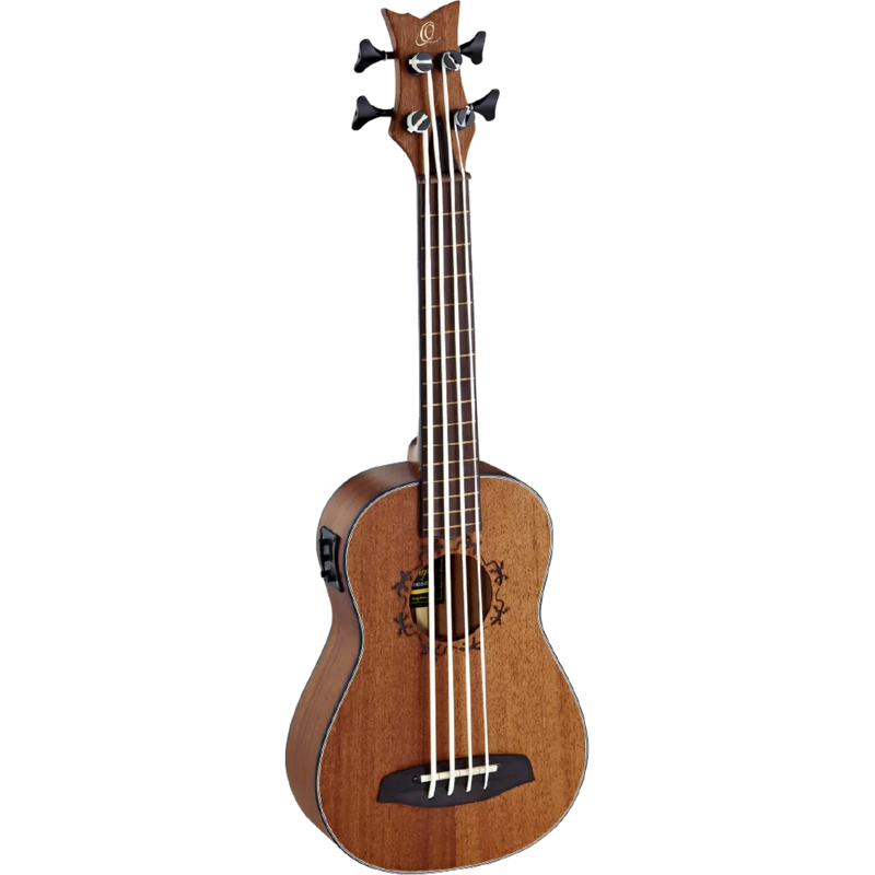 Ortega Classical Guitars Ortega Acoustic Bass Lizard Series - Ukebass, Fretless, Mahogany Wood - LIZZY-BSFL-GB LIZZY-BSFL-GB Buy on Feesheh