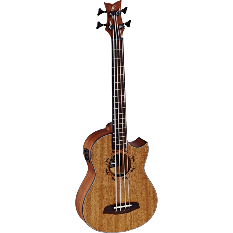 Ortega Classical Guitars Ortega Acoustic Bass Lizard Series - Ukebass, Longscale, Mahogany Wood - LIZZY-PRO LIZZY-PRO Buy on Feesheh