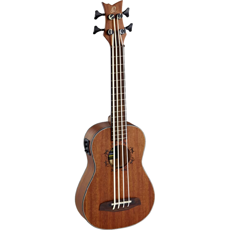 Ortega Classical Guitars Ortega Acoustic Bass Lizard Series - Ukebass, Mahogany Wood - LIZZY-BS-GB LIZZY-BS-GB Buy on Feesheh