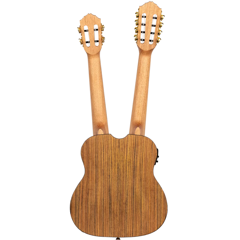 Ortega Classical Guitars Ortega Custom Built Series - Double Neck Ukulele, Tenor Sized - HYDRA HYDRA Buy on Feesheh