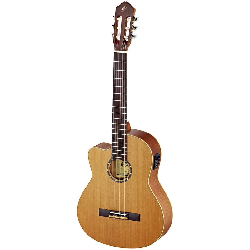 Ortega Ortega 4/4 Lefty Family Series Pro Nylon String Guitar Includes Deluxe Gig Bag RCE131L Buy on Feesheh
