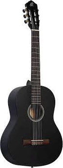 Ortega Ortega 4/4 Student Classic Guitar Spruce Top Gloss Black Finish RST5MBK Buy on Feesheh