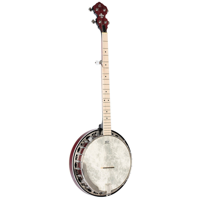 Ortega Ortega 5 String Falcon Series Banjo Transparent Fade Red Finish Deluxe Gig Bag is Included OBJE400TFR Buy on Feesheh