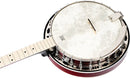 Ortega Ortega 5 String Falcon Series Banjo Transparent Fade Red Finish Deluxe Gig Bag is Included OBJE400TFR Buy on Feesheh