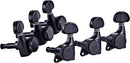 Ortega Strings & Tuners Ortega Guitar Locking Machines 3+3, Gloss Black OTMLOCK33-GB Buy on Feesheh