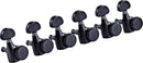 Ortega Strings & Tuners Ortega Guitar Locking Machines 6 In Line , Gloss Black OTMLOCK6L-GB Buy on Feesheh
