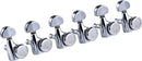 Ortega Strings & Tuners Ortega Guitar Tuning Machines 6 In Line Chrome OTMEG6L-CR Buy on Feesheh