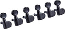 Ortega Strings & Tuners Ortega Guitar Tuning Machines 6 In Line Gloss Black OTMEG6L-GB Buy on Feesheh