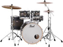 Pearl Acoustic Drums Satin Black Burst Finish Pearl Decade DMP925SP/C261 5 Piece Drum Shell Pack DMP925SP/C