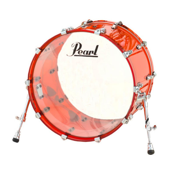 PEARL - CRB2216BX/C #731 22"X16" Crystal Beat Bass Drum Ruby Red Finish