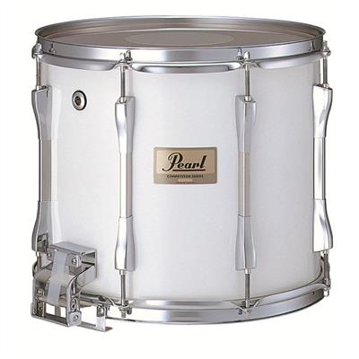 Pearl Pearl 14" x 12" Competitor Marching Snare Drum Midnight White Finish CMSX1412/C#33 Buy on Feesheh
