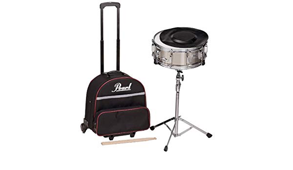 PEARL - SK-900C 14" Snare Kit With 14" Gladstone Practice Pad & Snare Stand, Includes Backpack Style Case