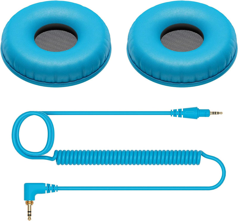Pioneer DJ Headphones Blue Pioneer DJ HC-CP08 Accessory Pack CUE1 Ear Pads & Cable 841300101895 Buy on Feesheh