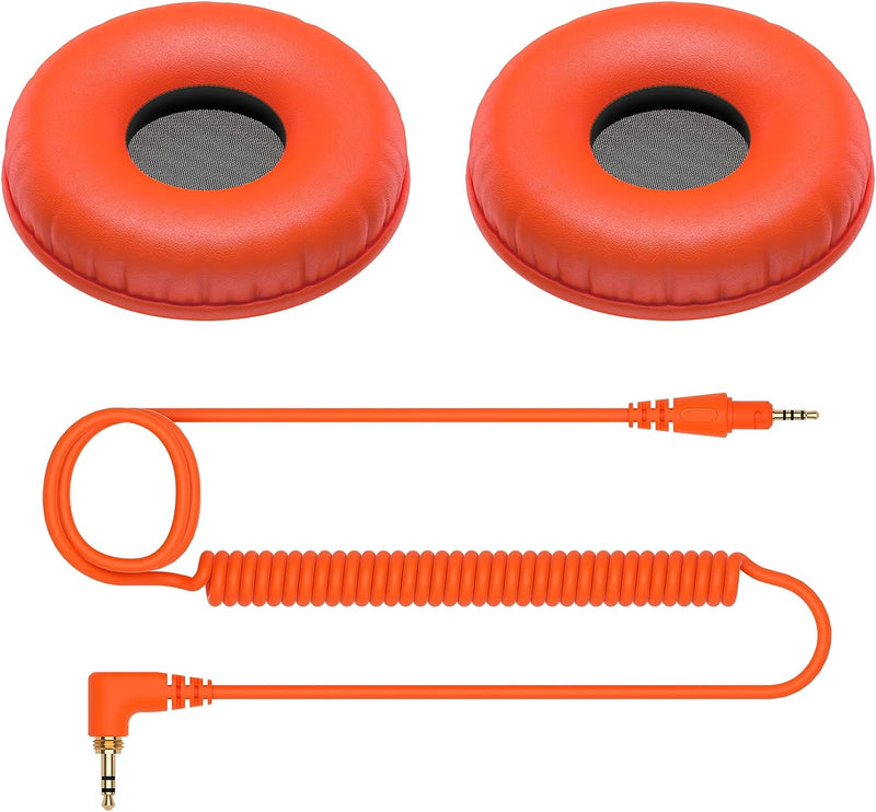 Pioneer DJ Headphones Orange Pioneer DJ HC-CP08 Accessory Pack CUE1 Ear Pads & Cable 841300101864 Buy on Feesheh