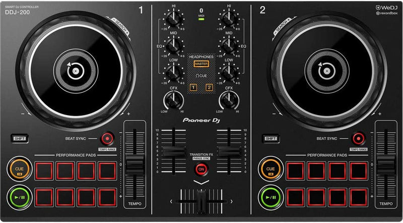 Pioneer DJ Pioneer DDJ200 2 Channel Rekordbox DJ Controller DDJ-200 Buy on Feesheh
