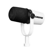 Shure White Shure MV7 Podcast Microphone MV7-W Buy on Feesheh