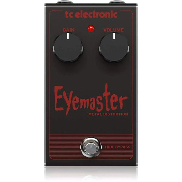 TC Electronic TC Electronic Eyemaster Metal Distortion Effects Pedal EYEMASTER METAL DISTORTION Buy on Feesheh