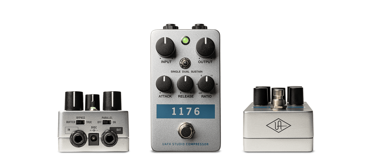 【orange09】UAFX 1176 Studio Compressor Universal Audio UAFX 1176 Studio Compressor Pedal Review