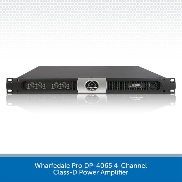 Wharfedale Wharfedale Pro DP-4065 4-Channel Class-D Power Amplifier, 2 Ohms DP4065 Buy on Feesheh