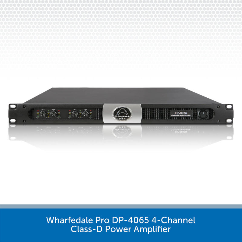 Wharfedale Wharfedale Pro DP-4065 4-Channel Class-D Power Amplifier, 2 Ohms DP4065 Buy on Feesheh