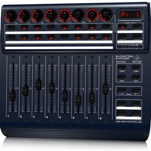 BEHRINGER B-CONTROL FADER BCF2000 動作品 behringer-midi-controllers-