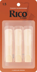 D'Addario Orchestral Accessories Rico 3-pack Tenor Saxophone Reeds Strength 1.5 RKA0315 RKA0315 Buy on Feesheh