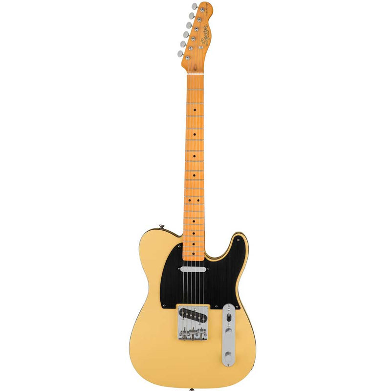 Fender Squier 40th Anniversary Telecaster Electric Guitar, Vintage Edition - Satin Vintage Blonde with Maple Fingerboard 0379501507 Buy on Feesheh
