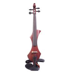 GEWA Violins GEWA E-Violin Novita 3.0 with Wittner Shoulder Rest Red Brown Finish GS400.301 Buy on Feesheh