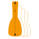 Ortega Guitar Accessories Ortega Economy Series - Ukulele Bag, Tenor Size - OUBSTD-TE OUBSTD-TE Buy on Feesheh